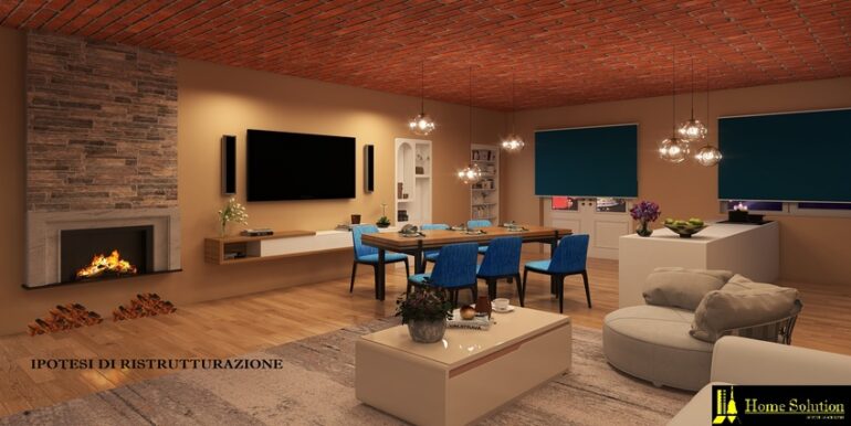Render ipotesi di ristrutturazione